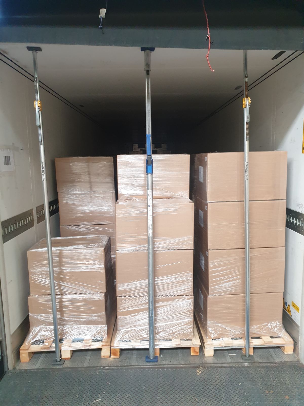 Inside refrigerated vehicles