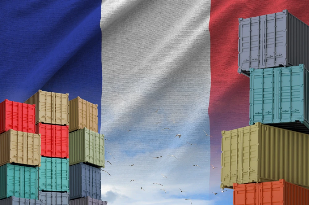 What are the top 10 French exports?