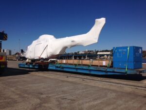 Helicopter Shipment with AGI Cardiff's Freight Logistics Service